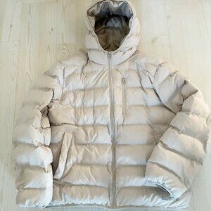 Topman Men's Beige Puffer Jacket Size XXL